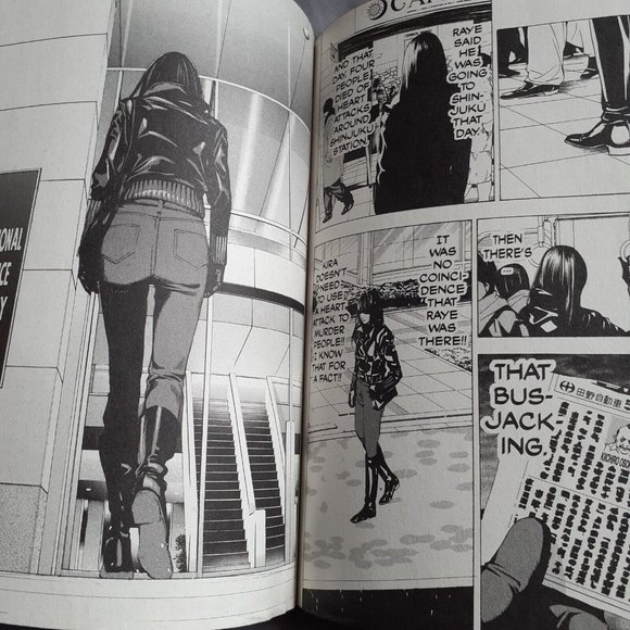 Death Note Manga Black Edition Horror Book Volume 1 Containing Volumes 1 & 2 - Picture 14 of 14